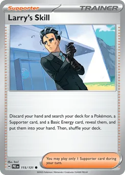 Larry's Skill 115/131 Normal Prismatic Evolutions