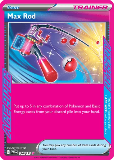 Max Rod 116/131 Prismatic Evolutions