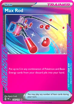 Max Rod 116/131 Holo Prismatic Evolutions