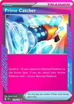 Prime Catcher 119/131 Holo Prismatic Evolutions