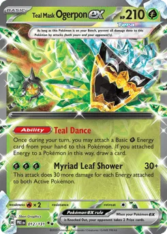 Teal Mask Ogerpon ex 012/131 Prismatic Evolutions