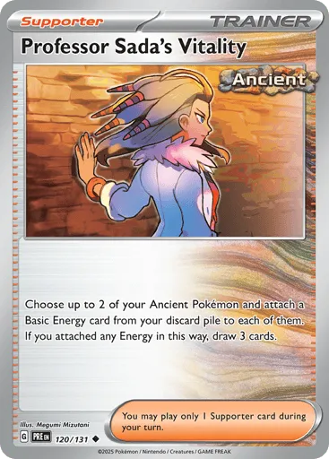Professor Sada's Vitality 120/131 Prismatic Evolutions