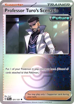 Professor Turo's Scenario 121/131 Poké Ball Prismatic Evolutions