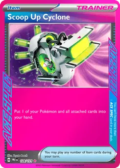 Scoop Up Cyclone 128/131 Holo Prismatic Evolutions