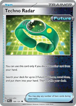 Techno Radar 130/131 Normal Prismatic Evolutions