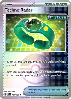 Techno Radar 130/131 Poké Ball Prismatic Evolutions