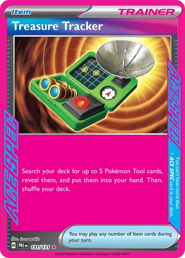 Treasure Tracker 131/131 Prismatic Evolutions
