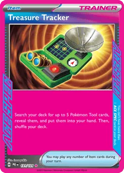 Treasure Tracker 131/131 Prismatic Evolutions