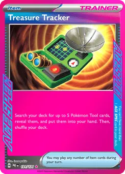 Treasure Tracker 131/131 Holo Prismatic Evolutions