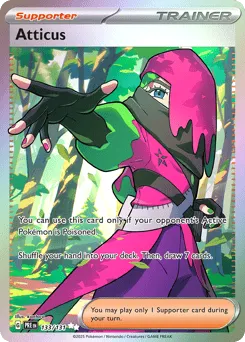 Atticus 133/131 Holo Prismatic Evolutions