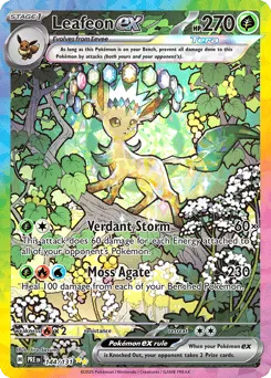 Leafeon ex 144/131 Holo Prismatic Evolutions