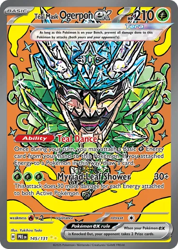 Teal Mask Ogerpon ex 145/131 Prismatic Evolutions