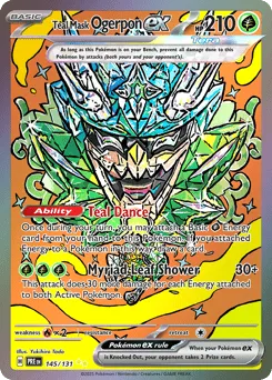Teal Mask Ogerpon ex 145/131 Holo Prismatic Evolutions