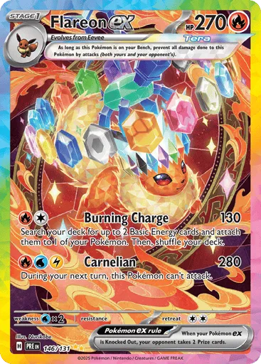 Flareon ex 146/131 Prismatic Evolutions