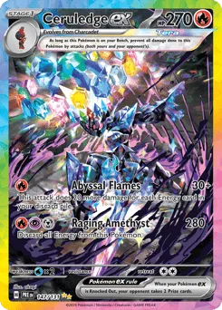 Ceruledge ex 147/131 Prismatic Evolutions