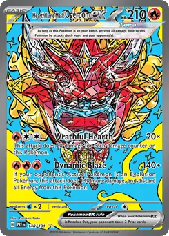 Hearthflame Mask Ogerpon ex 148/131 Prismatic Evolutions