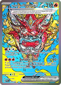 Hearthflame Mask Ogerpon ex 148/131 Holo Prismatic Evolutions