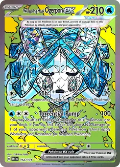 Wellspring Mask Ogerpon ex 152/131 Holo Prismatic Evolutions