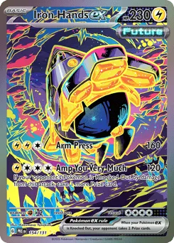 Iron Hands ex 154/131 Holo Prismatic Evolutions