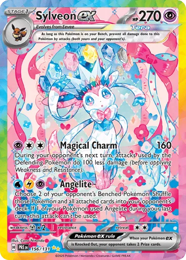 Sylveon ex 156/131 Prismatic Evolutions