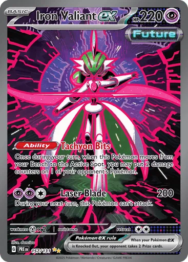 Iron Valiant ex 157/131 Prismatic Evolutions