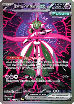 Iron Valiant ex 157/131 Holo Prismatic Evolutions