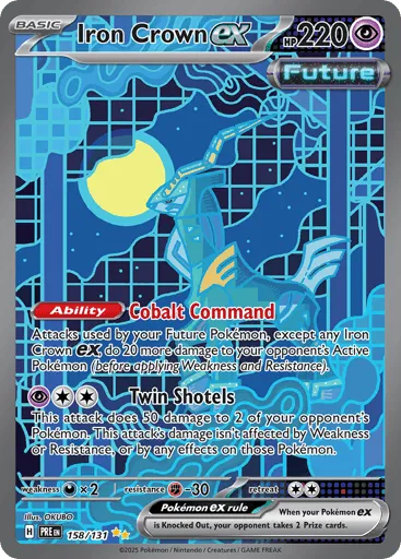 Iron Crown ex 158/131 Prismatic Evolutions