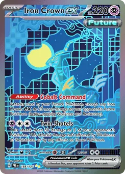 Iron Crown ex 158/131 Holo Prismatic Evolutions