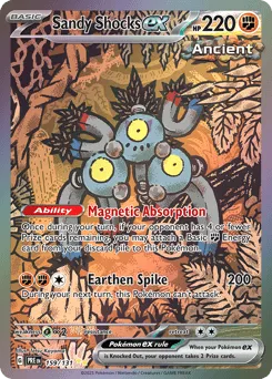 Sandy Shocks ex 159/131 Holo Prismatic Evolutions