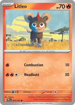 Litleo 015/131 Normal Prismatic Evolutions
