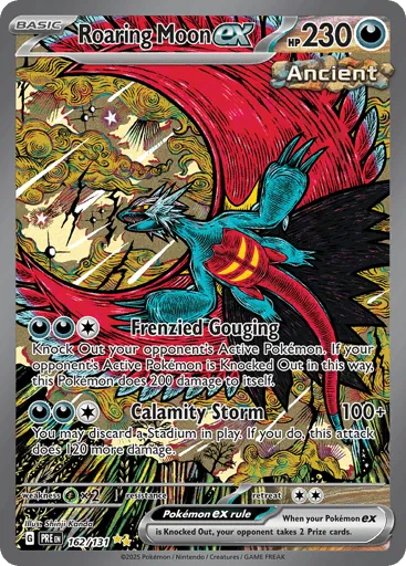 Roaring Moon ex 162/131 Prismatic Evolutions