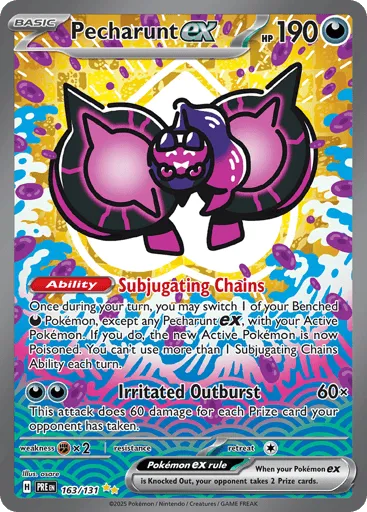 Pecharunt ex 163/131 Prismatic Evolutions