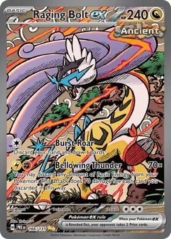 Raging Bolt ex 166/131 Prismatic Evolutions