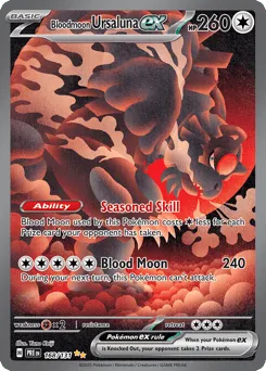 Bloodmoon Ursaluna ex 168/131 Prismatic Evolutions