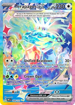 Terapagos ex 169/131 Holo Prismatic Evolutions