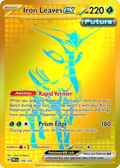 Iron Leaves ex 176/131 Holo Prismatic Evolutions