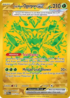 Teal Mask Ogerpon ex 177/131 Prismatic Evolutions