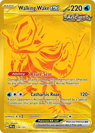 Walking Wake ex 178/131 Prismatic Evolutions