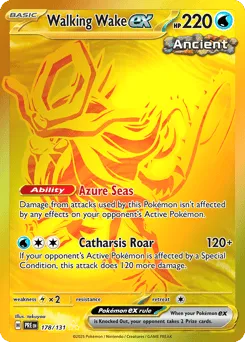 Walking Wake ex 178/131 Holo Prismatic Evolutions