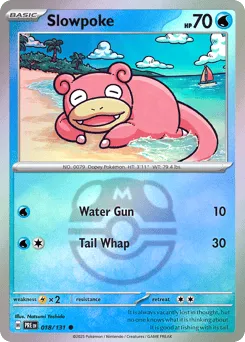 Slowpoke 018/131 Master Ball Prismatic Evolutions