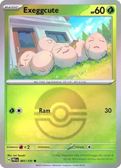 Exeggcute 001/131 Poké Ball Prismatic Evolutions
