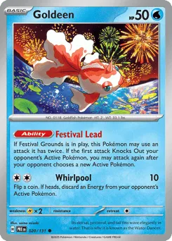 Goldeen 020/131 Normal Prismatic Evolutions