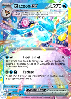Glaceon ex 026/131 Holo Prismatic Evolutions