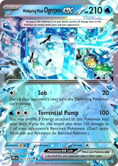 Wellspring Mask Ogerpon ex 027/131 Holo Prismatic Evolutions