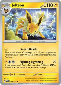Jolteon 029/131 Prismatic Evolutions