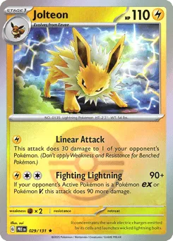 Jolteon 029/131 Poké Ball Prismatic Evolutions