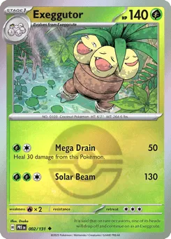 Exeggutor 002/131 Poké Ball Prismatic Evolutions