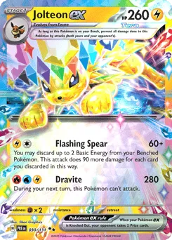 Jolteon ex 030/131 Holo Prismatic Evolutions
