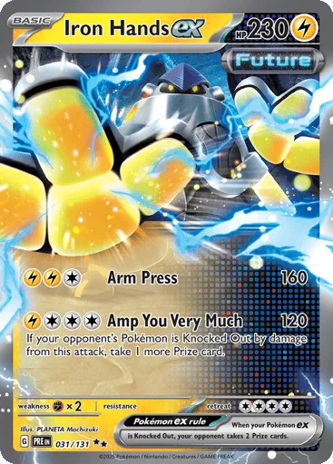 Iron Hands ex 031/131 Prismatic Evolutions