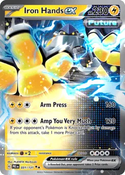 Iron Hands ex 031/131 Holo Prismatic Evolutions